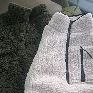 Pair Fleece Sherpa Xs-s